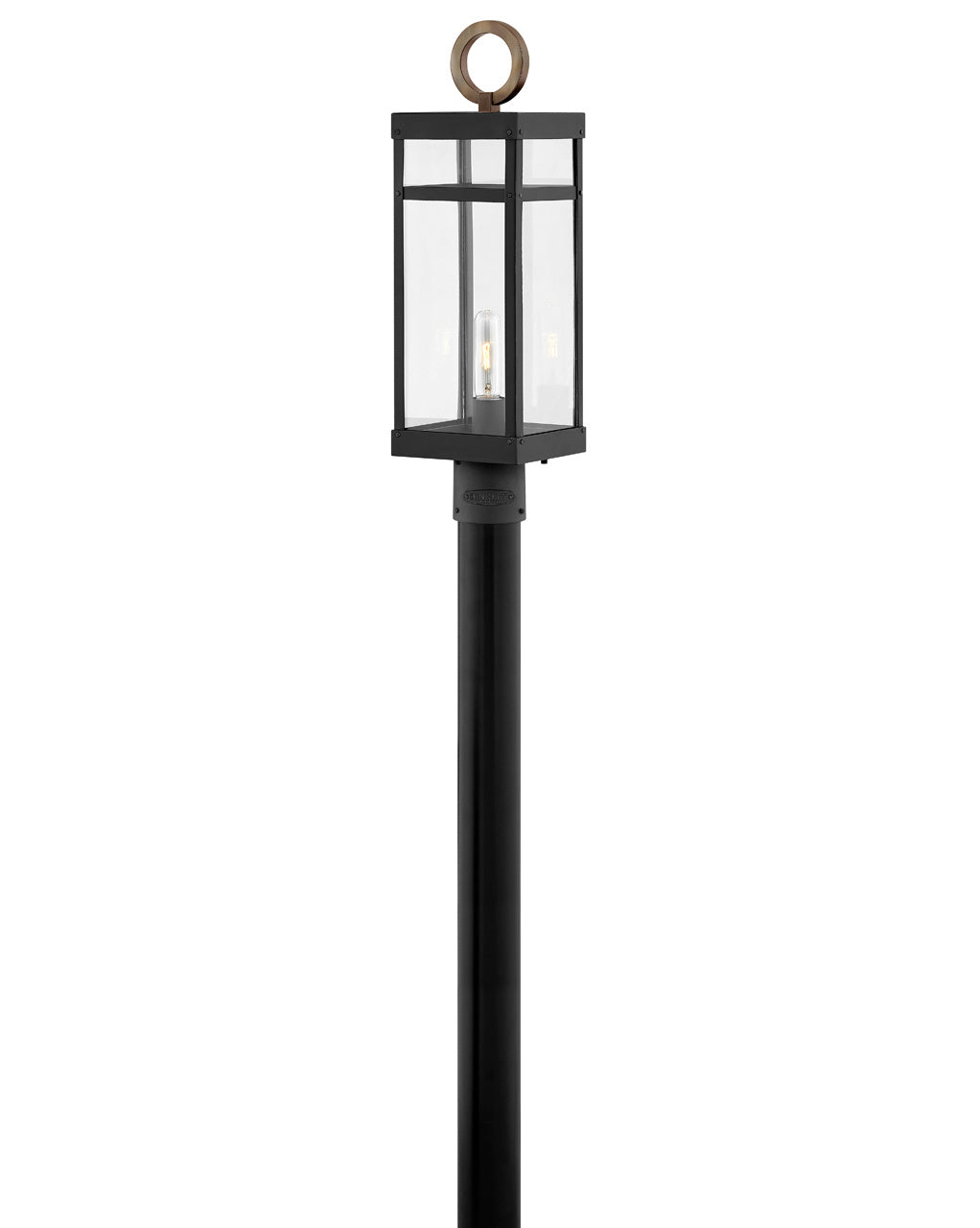 Hinkley Canada - 2801BK-LL - LED Post Top or Pier Mount Lantern - Porter - Black