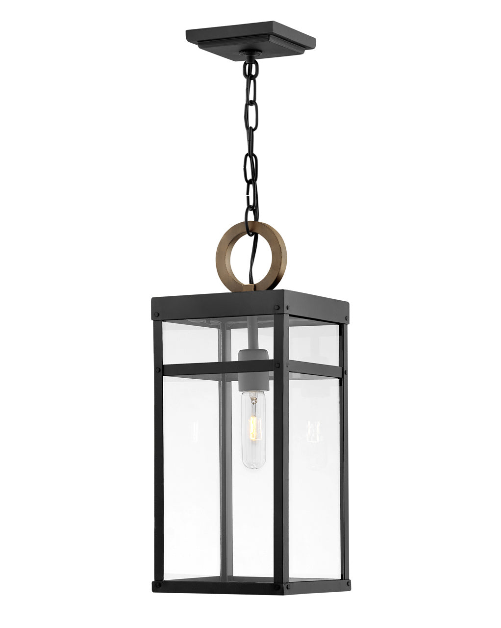 Hinkley Canada - 2802BK-LL - LED Hanging Lantern - Porter - Black