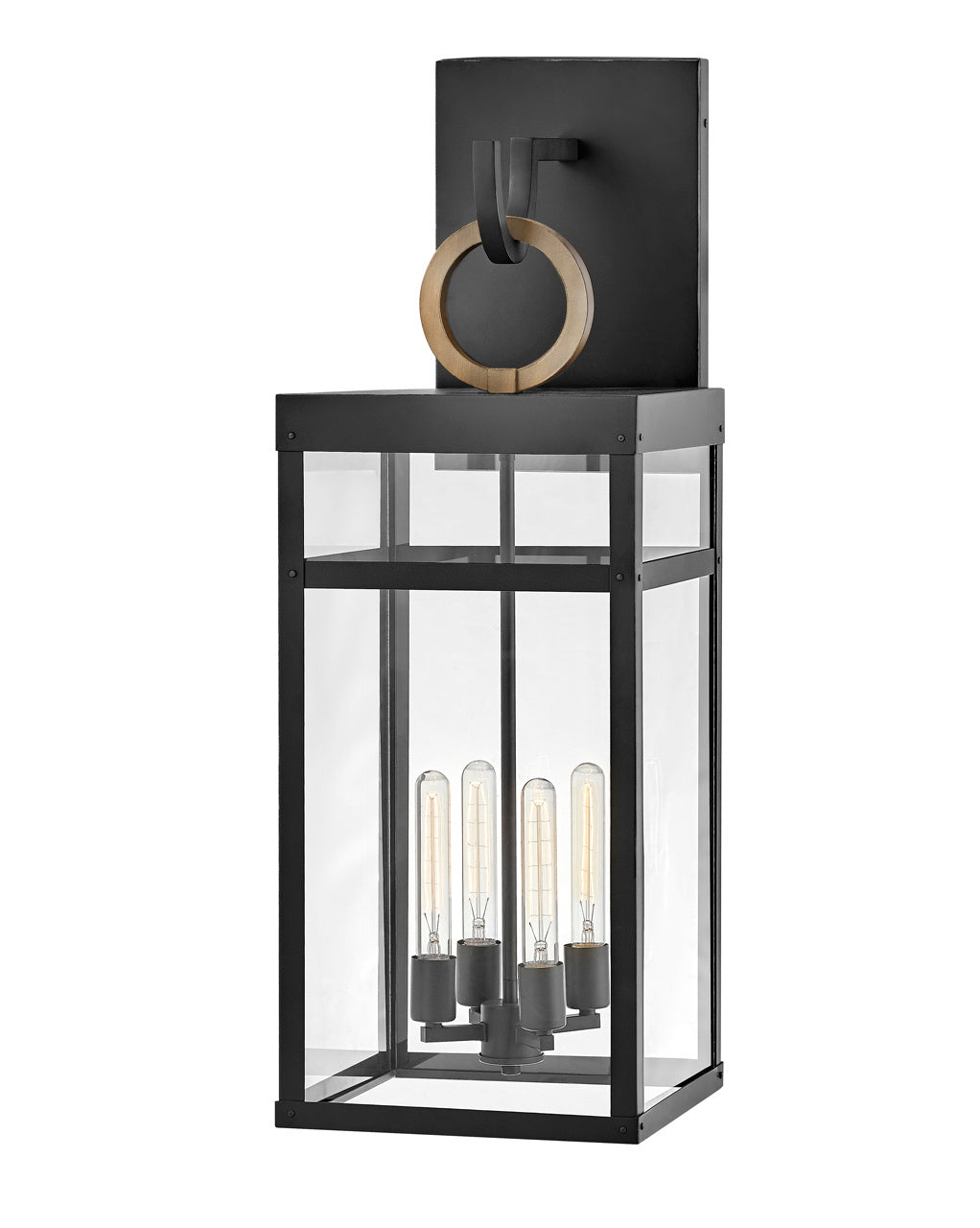 Porter LED Wall Mount in Black - available from The Lighting Shoppe, trusted by Canadian homeowners