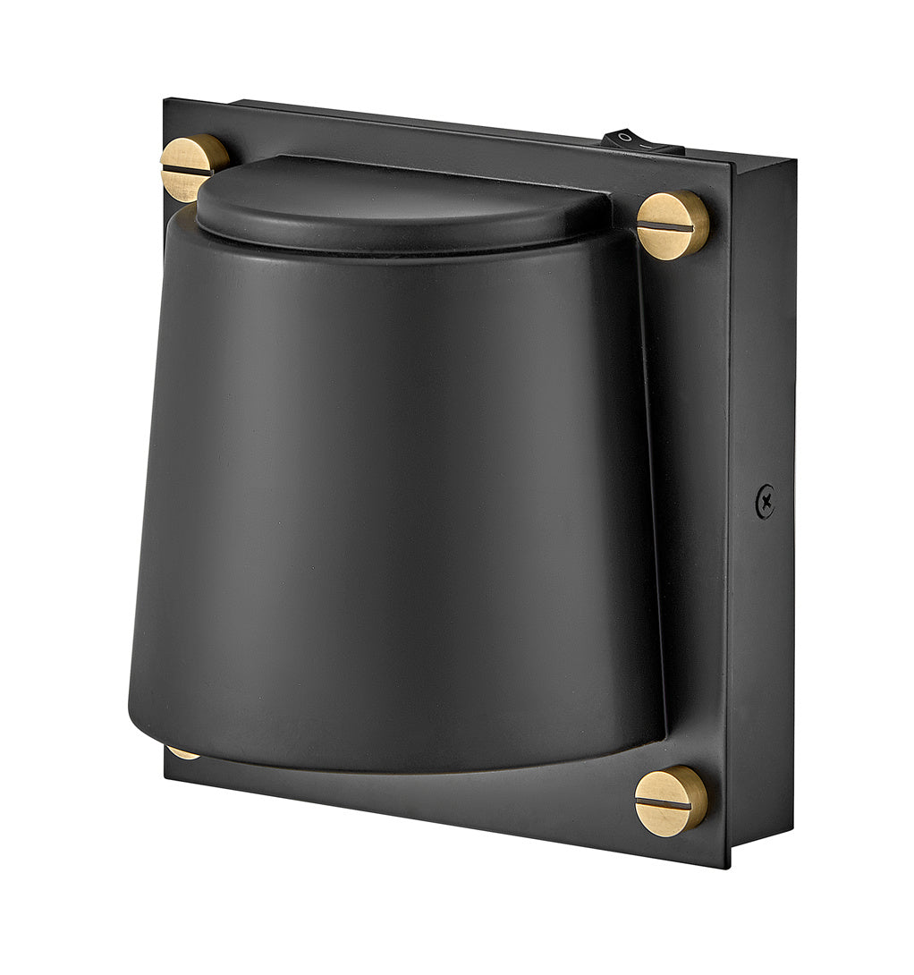 Scout LED Wall Sconce in Black - available from The Lighting Shoppe, trusted by Canadian homeowners