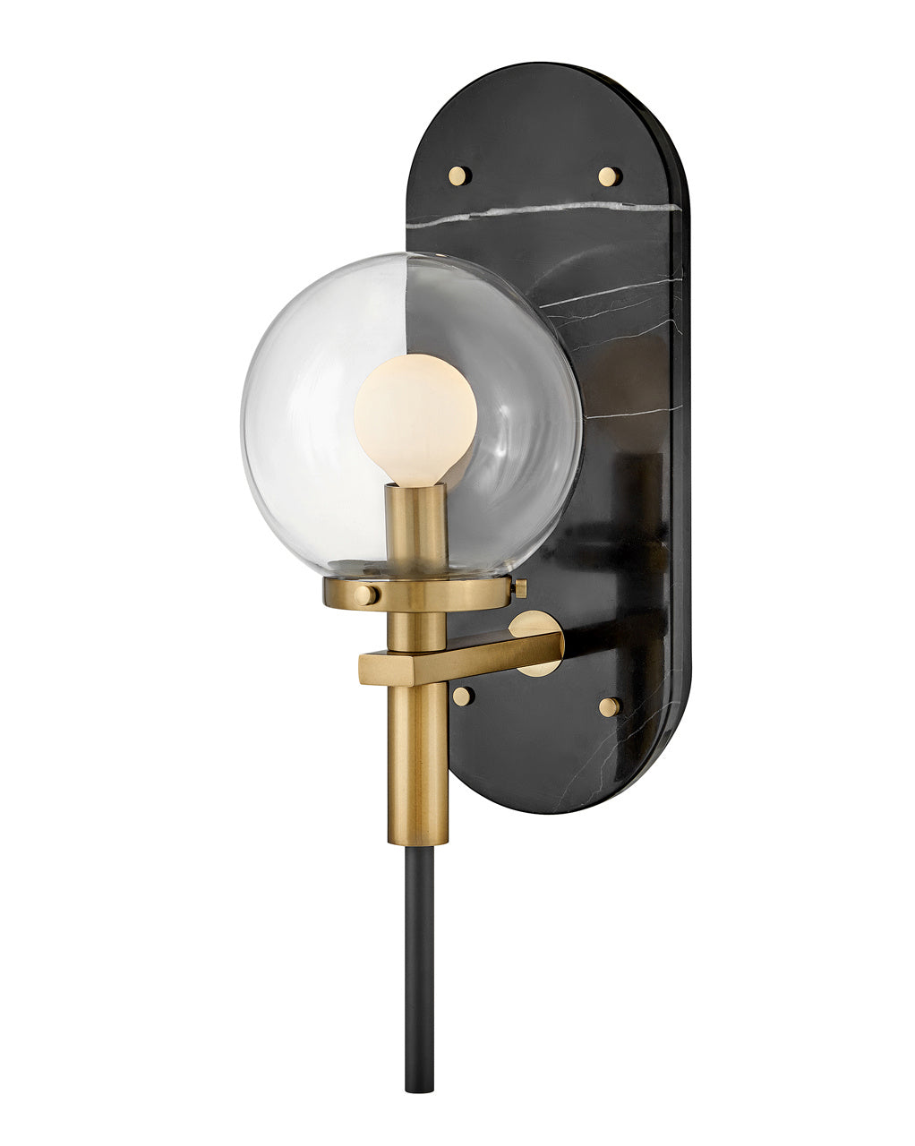 Gilda LED Wall Sconce in Black - available from The Lighting Shoppe, trusted by Canadian homeowners