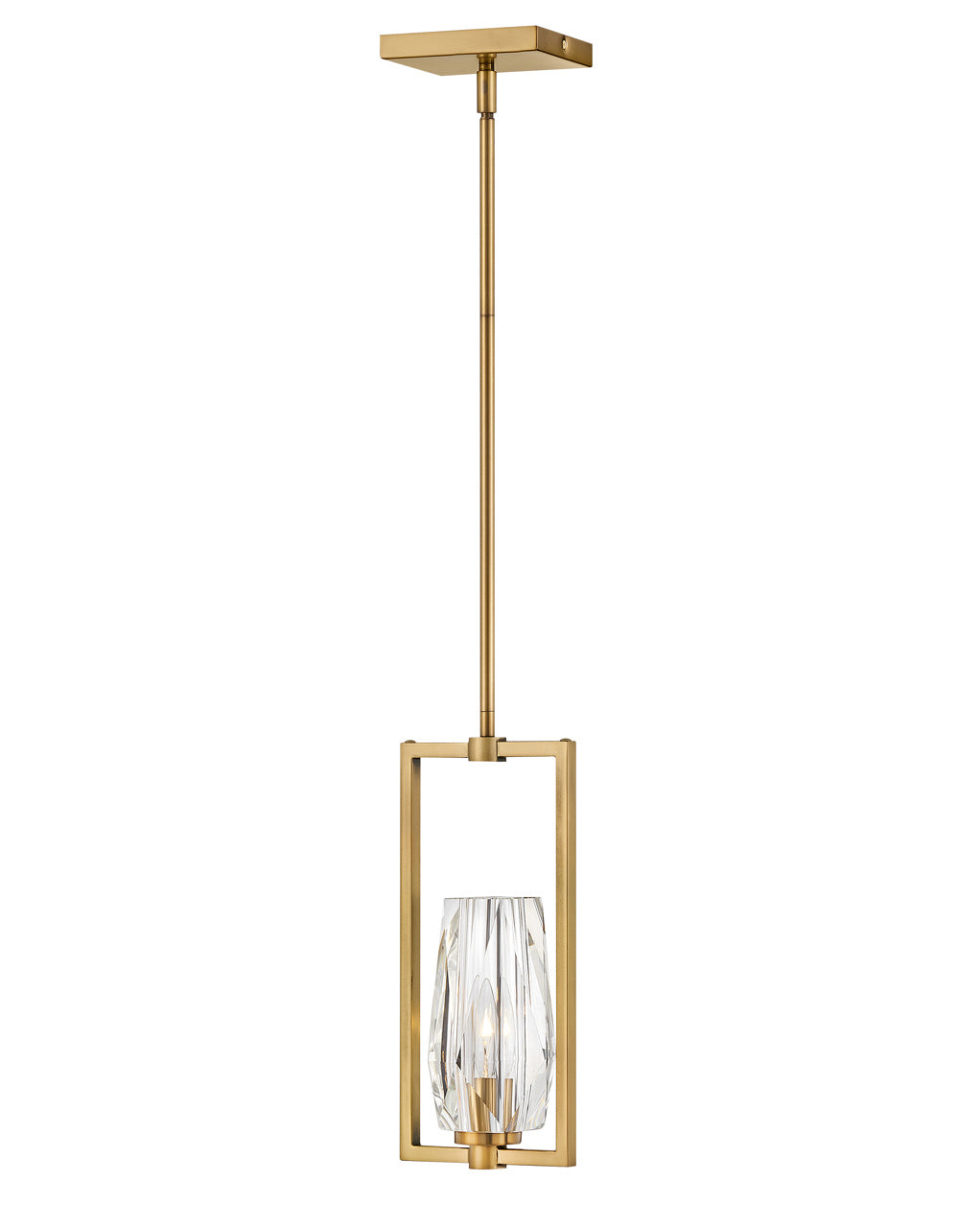Ana LED Pendant in Heritage Brass - available from The Lighting Shoppe, trusted by Canadian homeowners