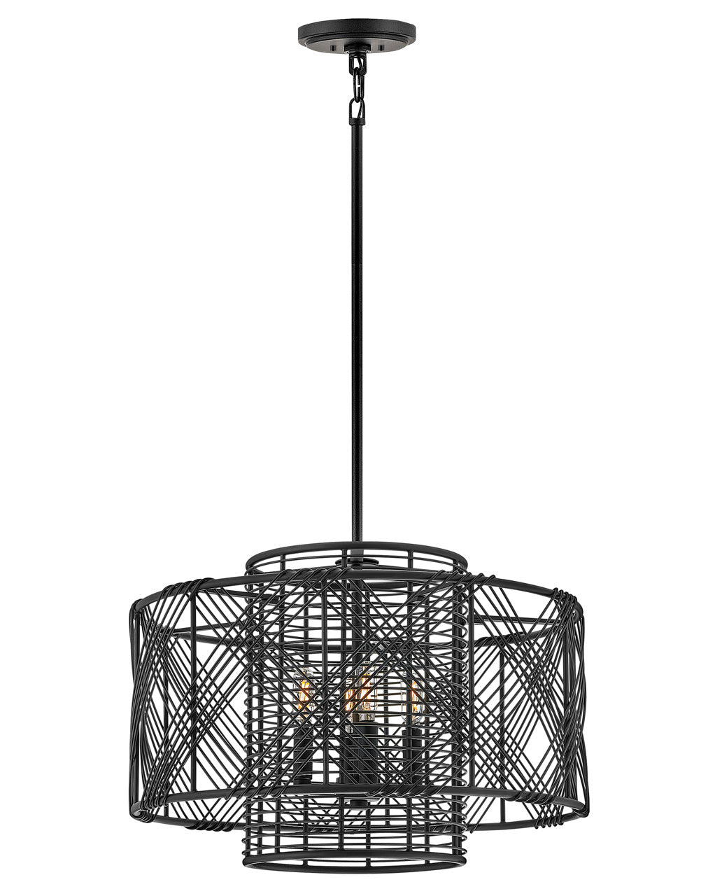 Nikko LED Pendant in Black - available from The Lighting Shoppe, trusted by Canadian homeowners