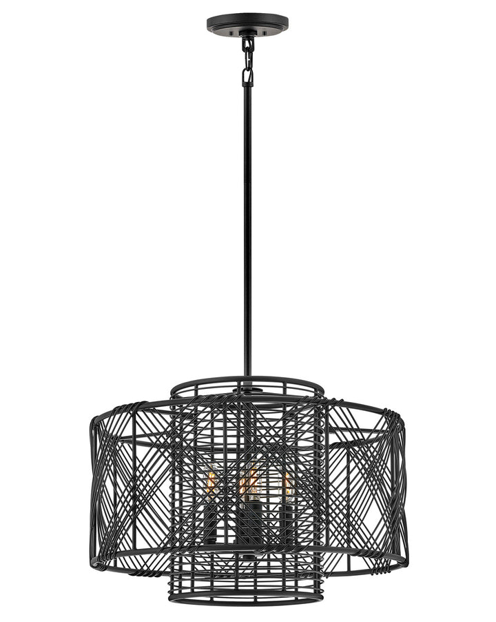 Hinkley Canada - 41063BLK - LED Pendant - Nikko - Black