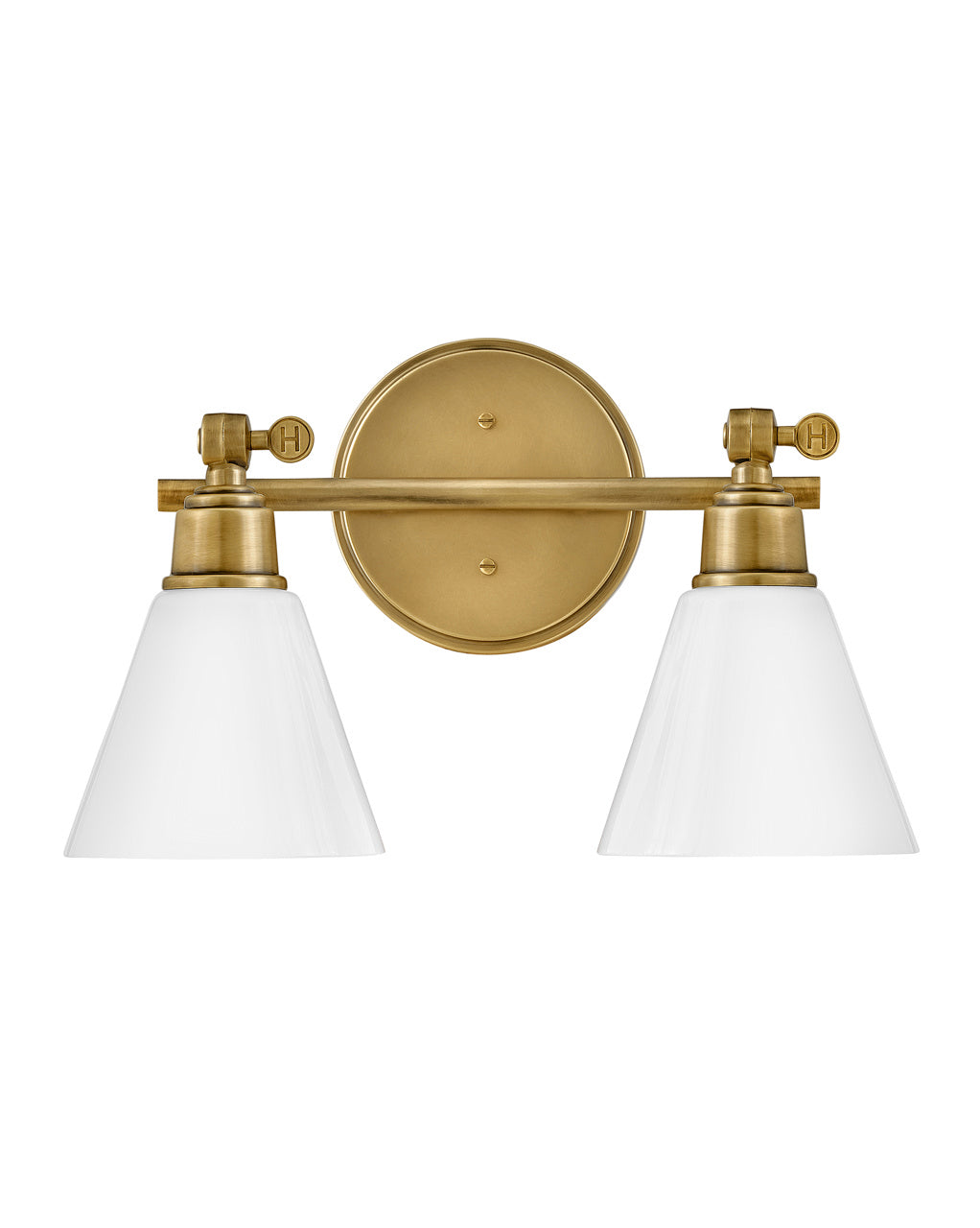 Arti LED Vanity in Heritage Brass - available from The Lighting Shoppe, trusted by Canadian homeowners