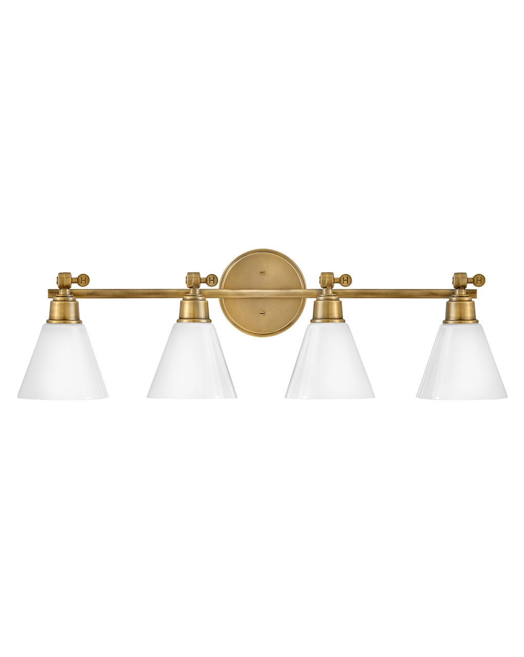 Arti LED Vanity in Heritage Brass - available from The Lighting Shoppe, trusted by Canadian homeowners