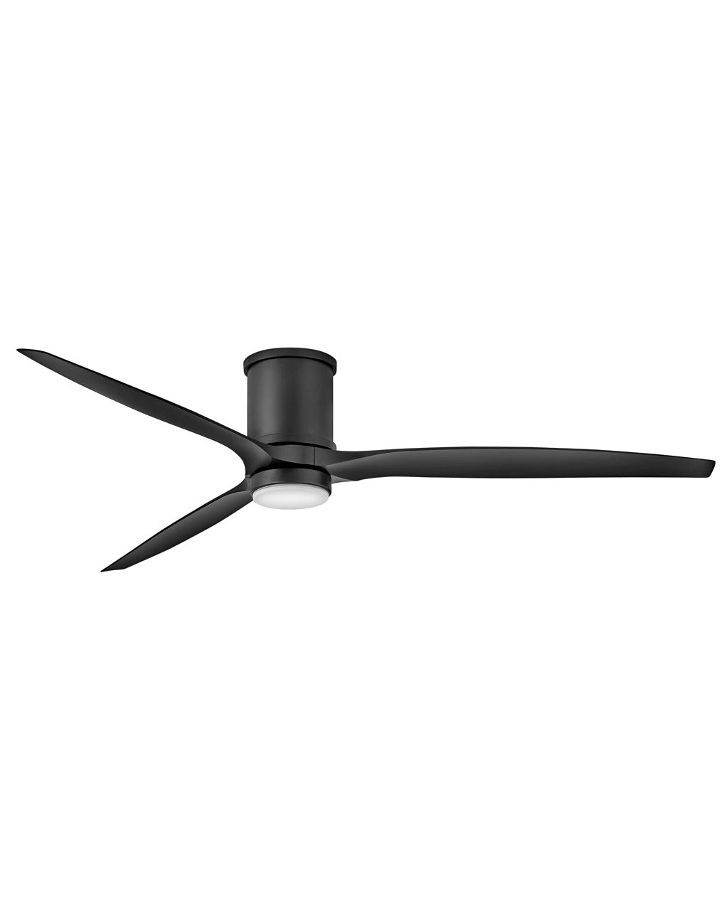 Hover Flush 72"Ceiling Fan in Matte Black - available from The Lighting Shoppe, trusted by Canadian homeowners