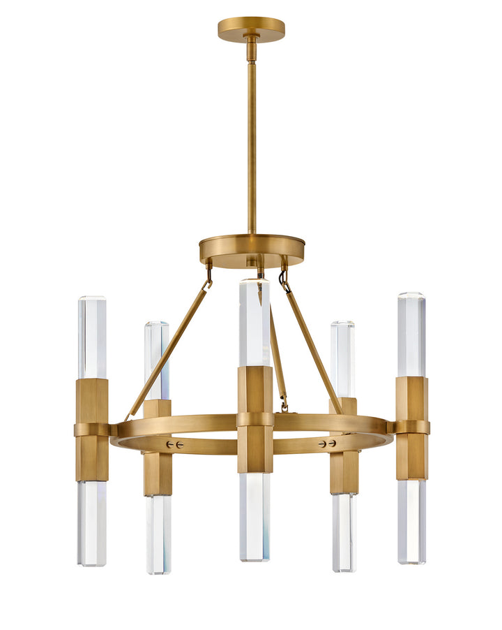 Fredrick Ramond Canada - FR30604HBR - LED Chandelier - Cecily - Heritage Brass