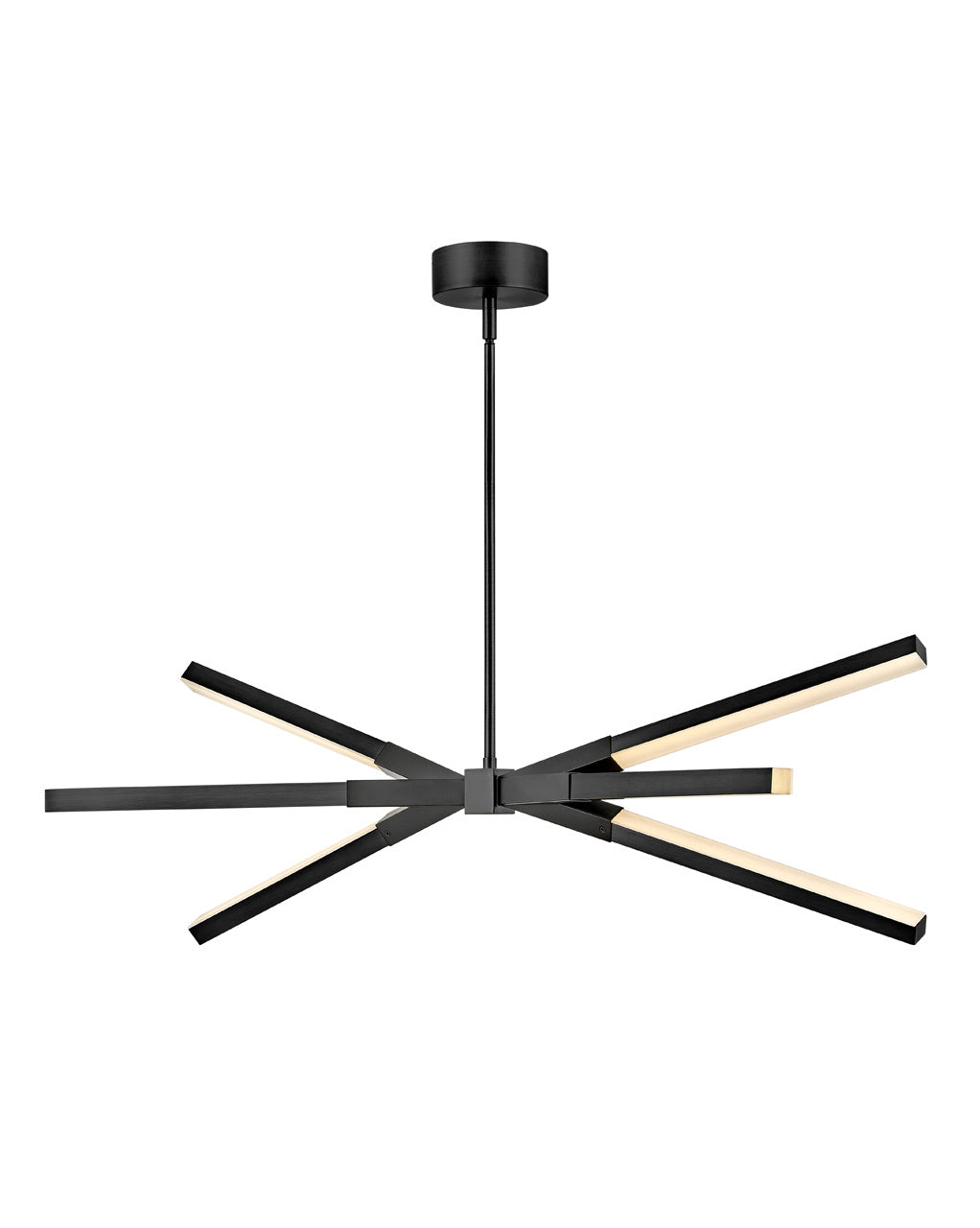 Rae LED Linear Pendant in Black - available from The Lighting Shoppe, trusted by Canadian homeowners