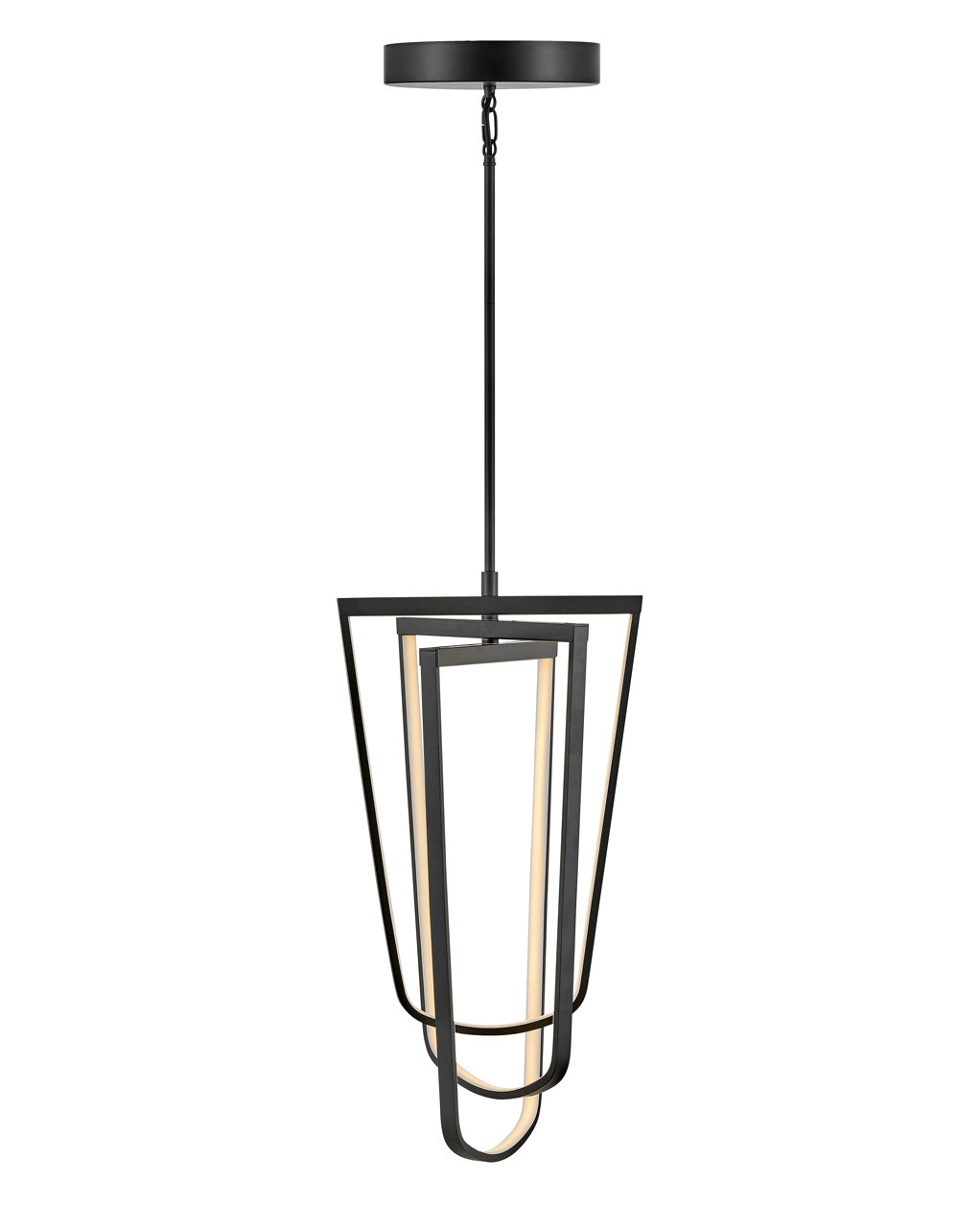 Onyx LED Pendant in Black - available from The Lighting Shoppe, trusted by Canadian homeowners