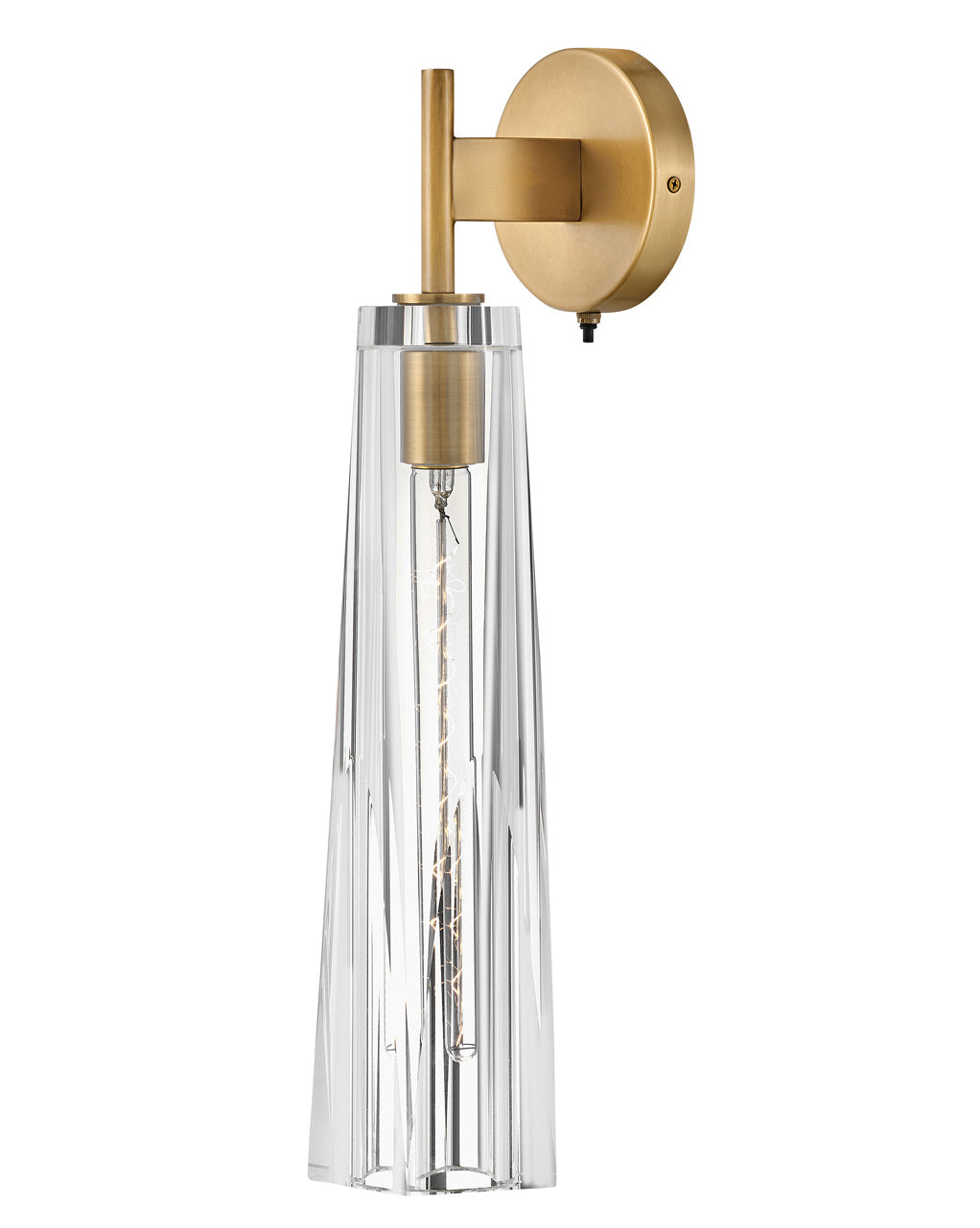 Cosette LED Wall Sconce in Heritage Brass - available from The Lighting Shoppe, trusted by Canadian homeowners
