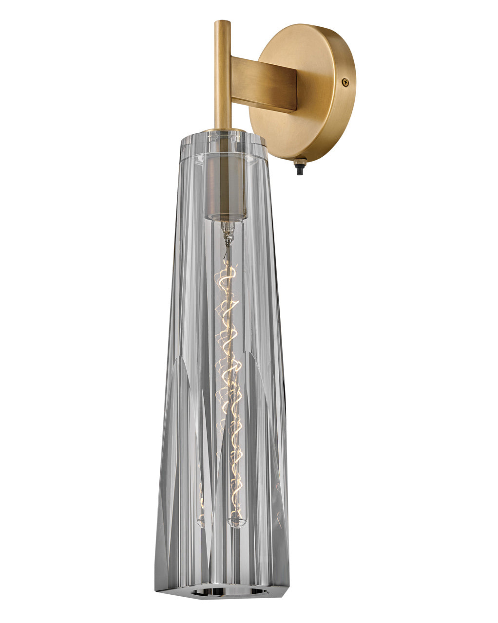 Cosette LED Wall Sconce in Heritage Brass - available from The Lighting Shoppe, trusted by Canadian homeowners