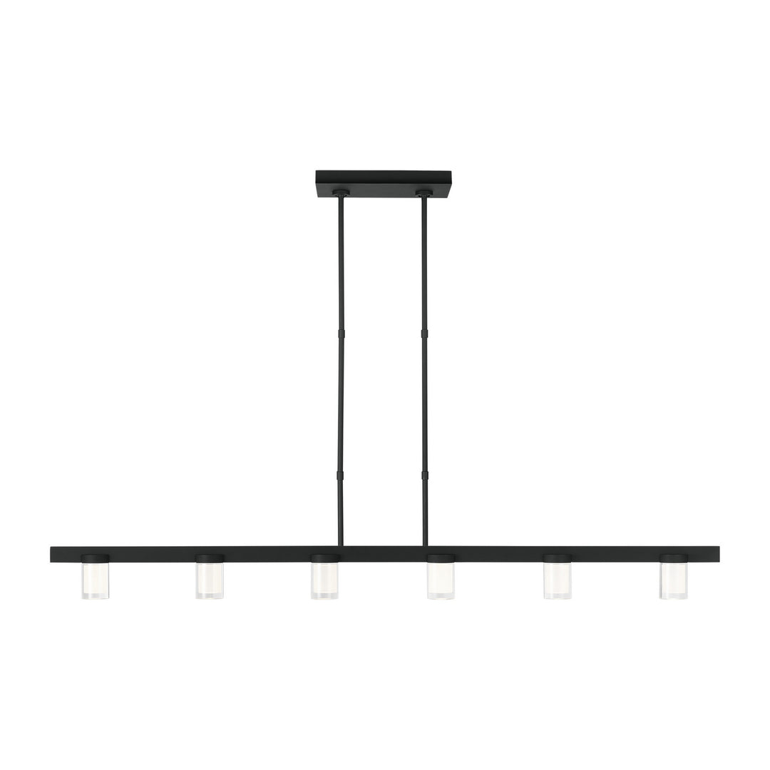 Visual Comfort Modern - 700LSESF60B-LED927 - LED Linear Suspension - Esfera - Nightshade Black