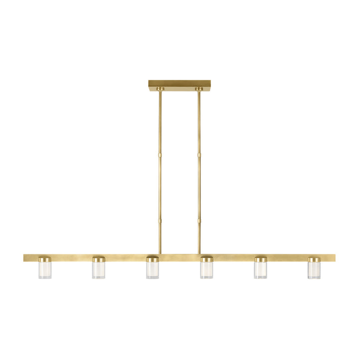 Visual Comfort Modern - 700LSESF60NB-LED927 - LED Linear Suspension - Esfera - Natural Brass