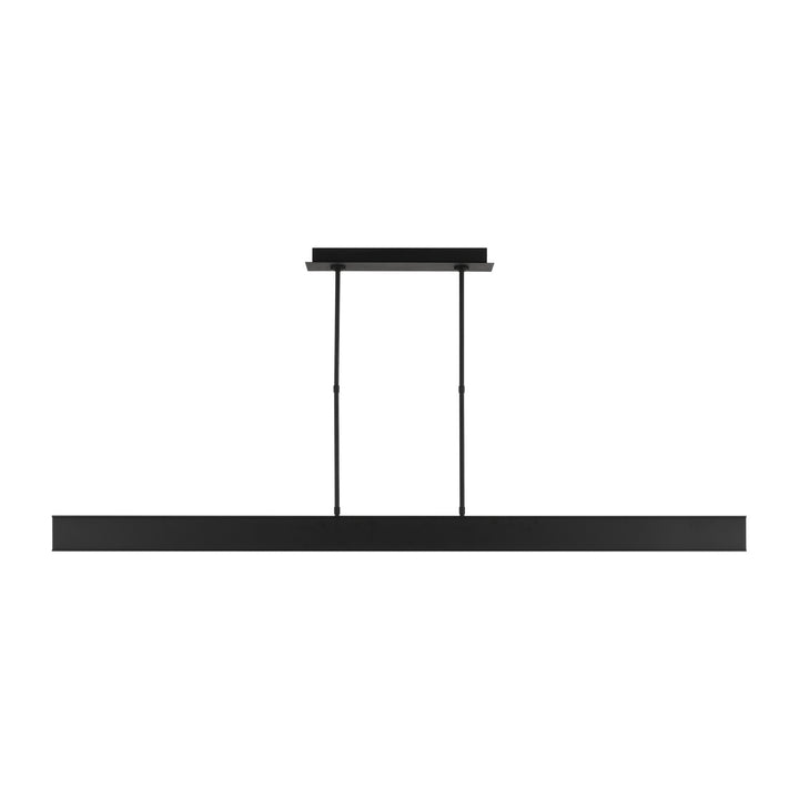 Visual Comfort Modern - 700LSIBM72B-LED927 - LED Linear Suspension - I-Beam - Nightshade Black