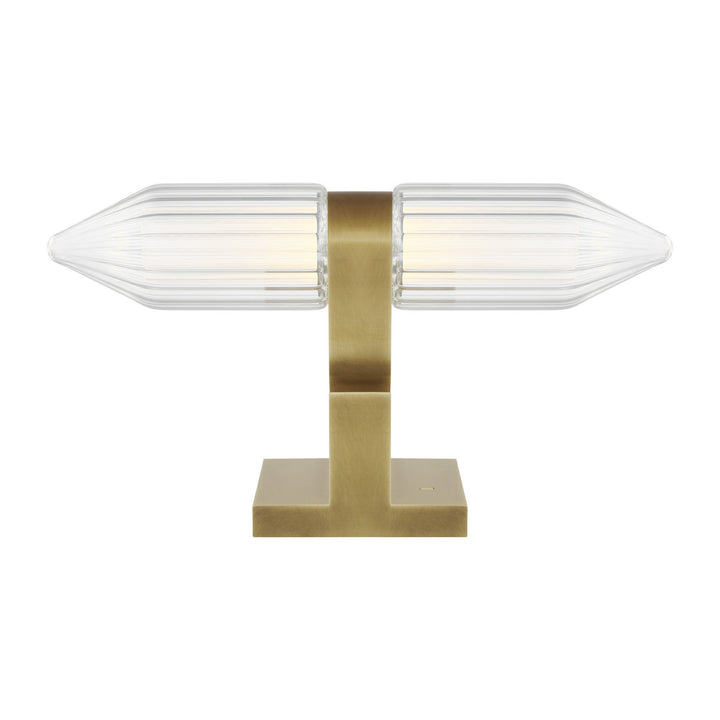 Visual Comfort Modern - 700PRTLGSN8BR-LED927 - LED Table Lamp - Langston - Plated Brass