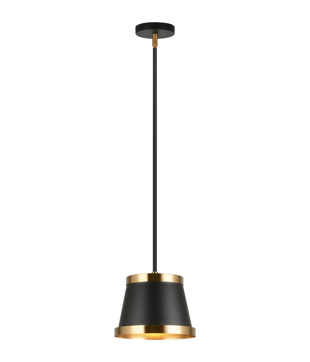 Caske One Light Pendant in Black - available from The Lighting Shoppe, trusted by Canadian homeowners