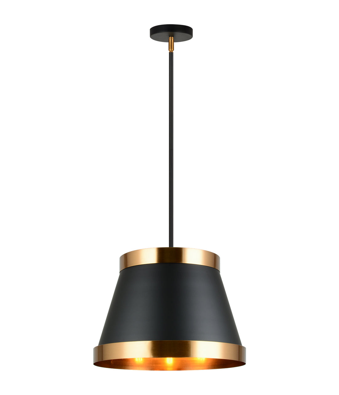 Caske Three Light Pendant in Black - available from The Lighting Shoppe, trusted by Canadian homeowners