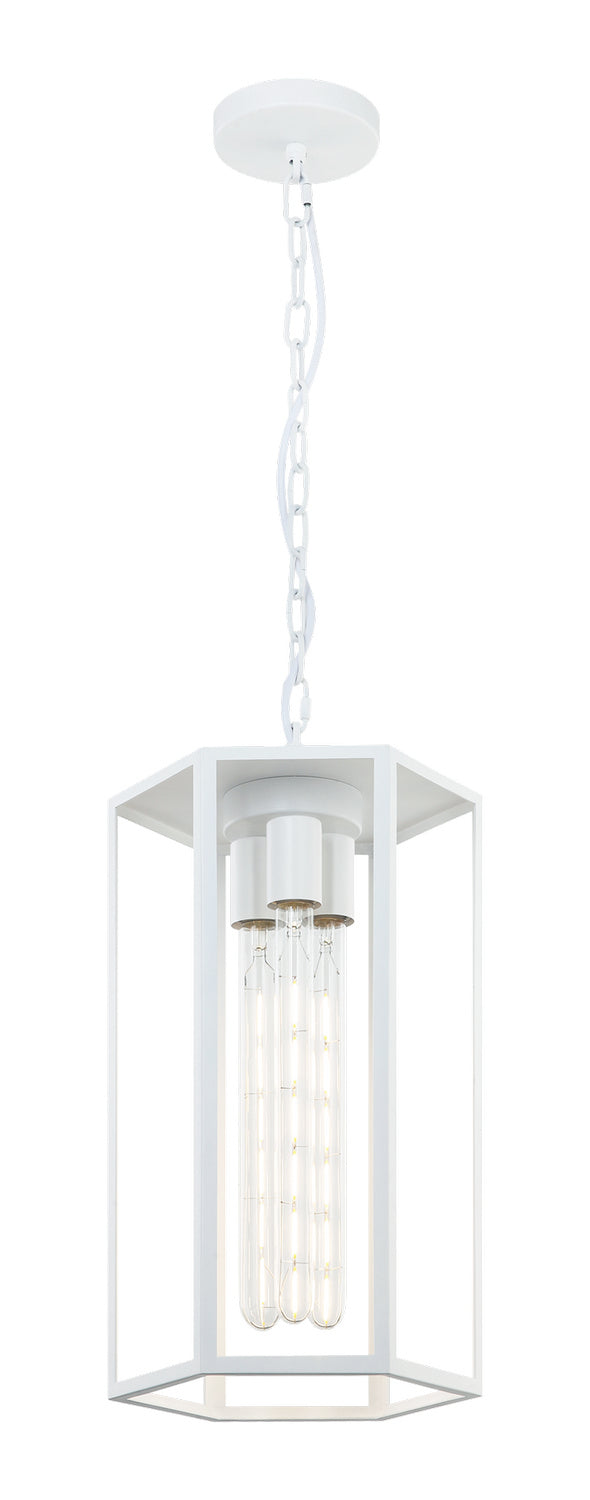 Creed Three Light Pendant in White - available from The Lighting Shoppe, trusted by Canadian homeowners