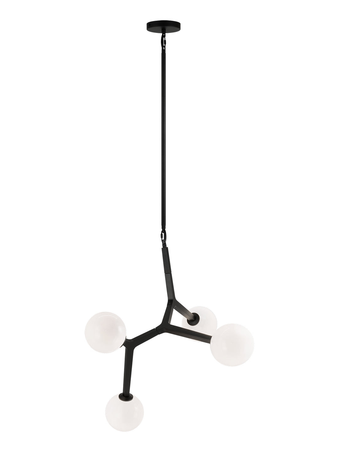 Rami Four Light Pendant in Black - available from The Lighting Shoppe, trusted by Canadian homeowners
