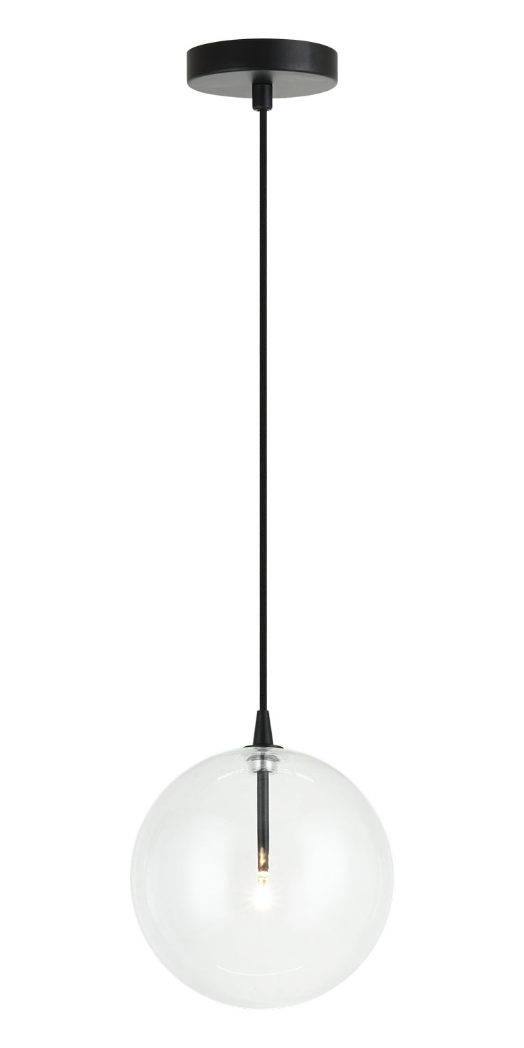 Bolha One Light Pendant in Black - available from The Lighting Shoppe, trusted by Canadian homeowners