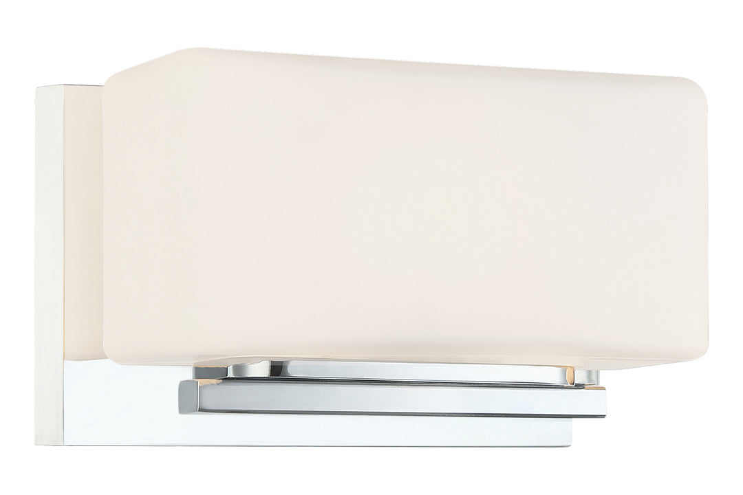 Chiclet One Light Wall Sconce in Chrome - available from The Lighting Shoppe, trusted by Canadian homeowners