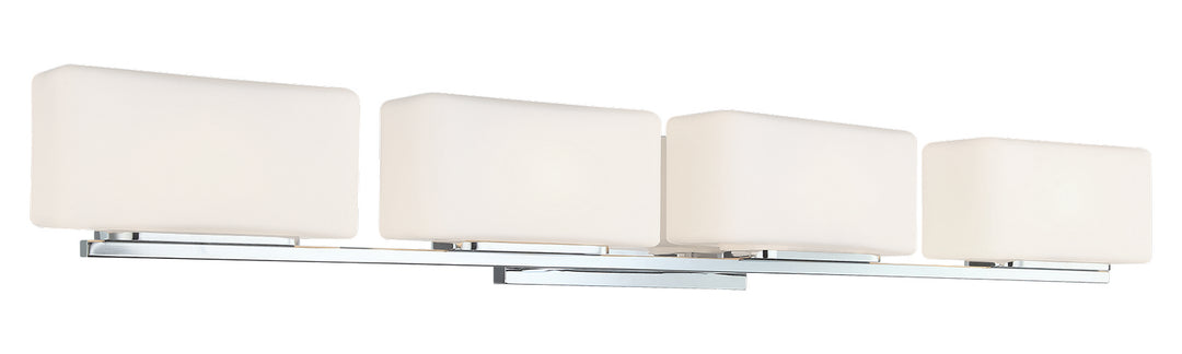 Chiclet Four Light Wall Sconce in Chrome - available from The Lighting Shoppe, trusted by Canadian homeowners