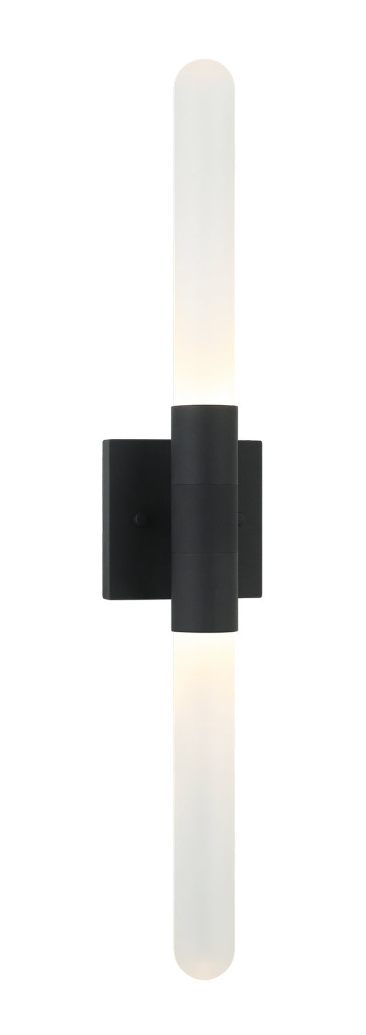 Aydin LED Wall Sconce in Matte Black - available from The Lighting Shoppe, trusted by Canadian homeowners