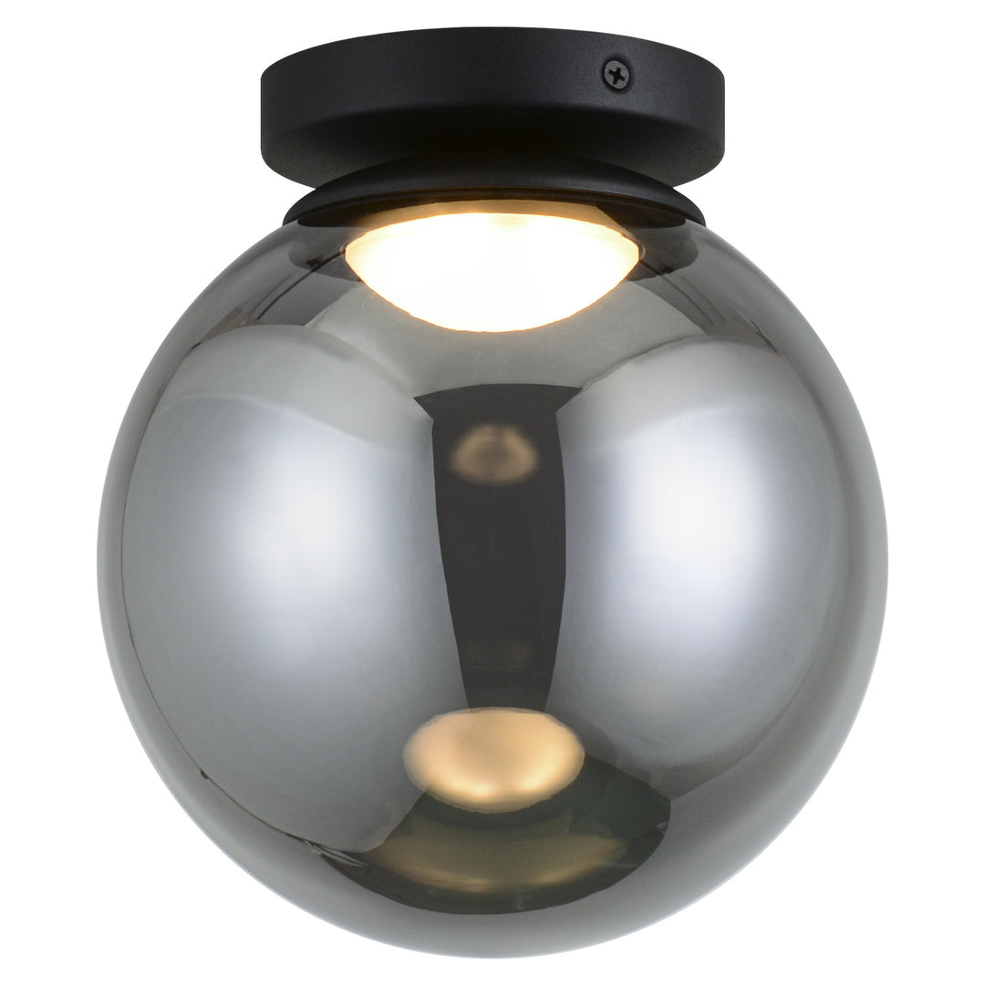 Boble LED Flush Mount in Matte Black - available from The Lighting Shoppe, trusted by Canadian homeowners