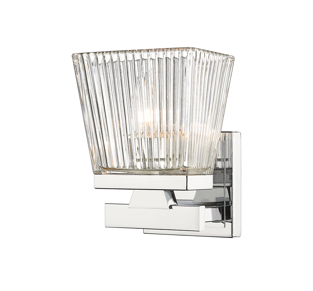 Astor One Light Wall Sconce in Chrome - available from The Lighting Shoppe, trusted by Canadian homeowners