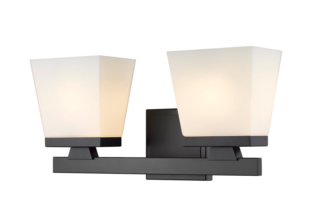 Z-Lite Canada - 1937-2V-MB - Two Light Vanity - Astor - Matte Black