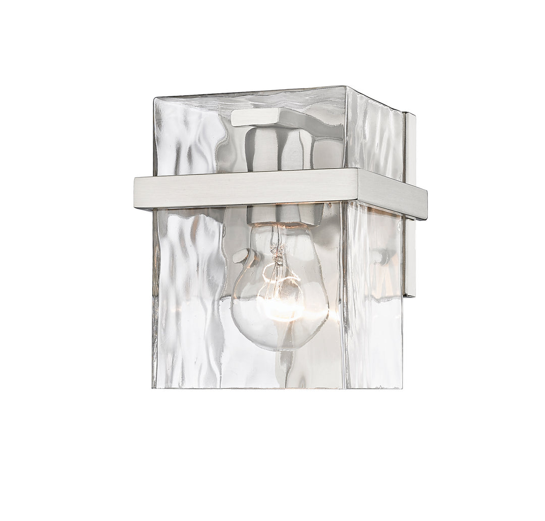 Bennington One Light Wall Sconce in Brushed Nickel - available from The Lighting Shoppe, trusted by Canadian homeowners