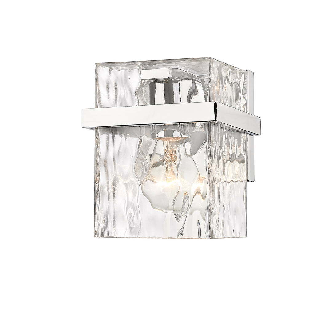 Bennington One Light Wall Sconce in Chrome - available from The Lighting Shoppe, trusted by Canadian homeowners