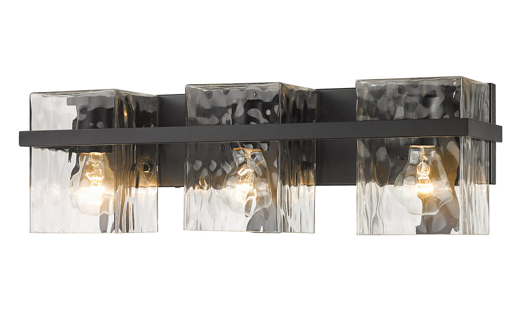 Z-Lite Canada - 1938-3V-MB - Three Light Vanity - Bennington - Matte Black