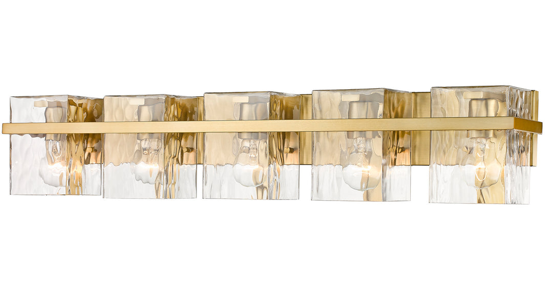 Z-Lite Canada - 1938-5V-MGLD - Five Light Vanity - Bennington - Modern Gold