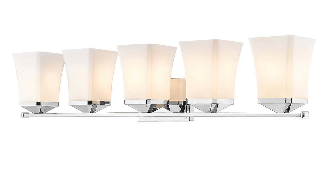 Z-Lite Canada - 1939-5V-CH - Five Light Vanity - Darcy - Chrome