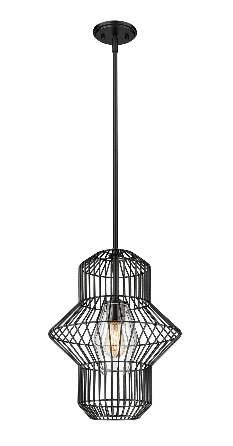 Orsay One Light Pendant in Matte Black - available from The Lighting Shoppe, trusted by Canadian homeowners