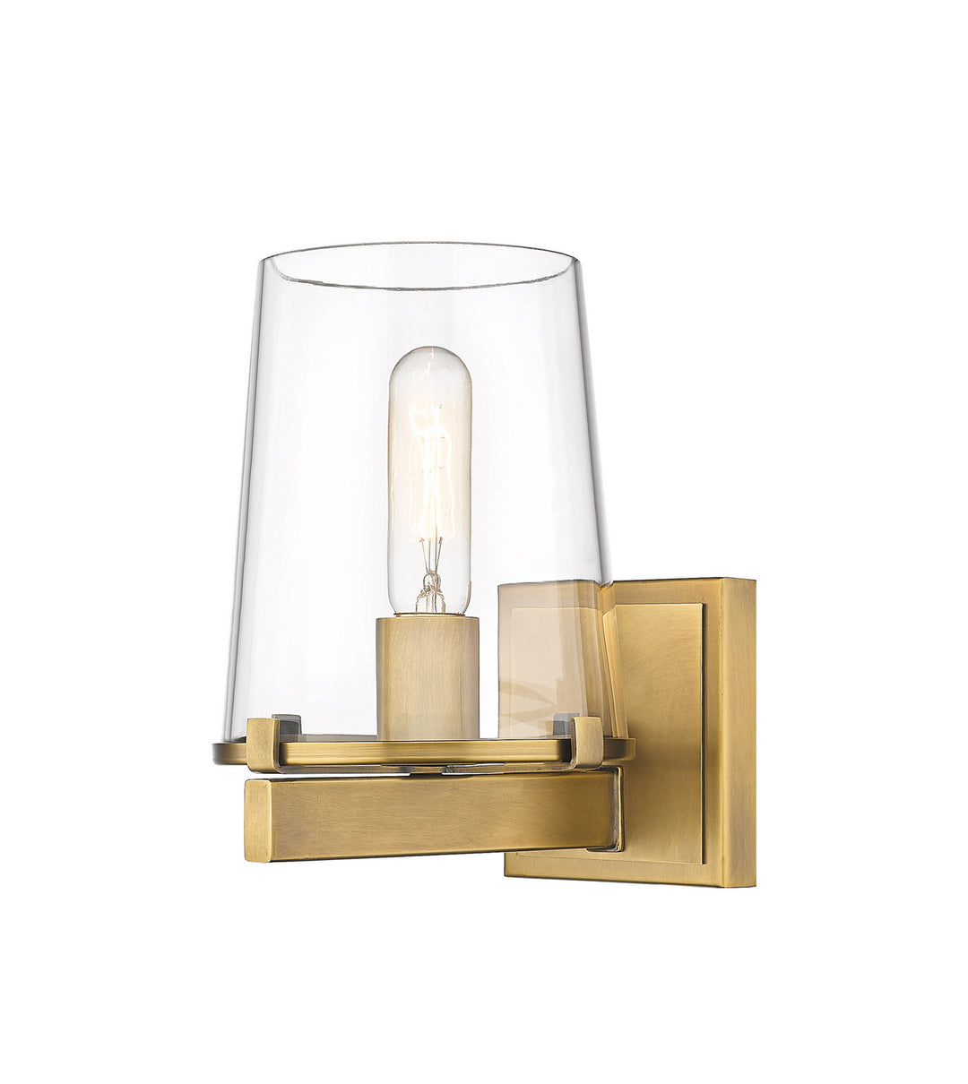 Z-Lite Canada - 3032-1V-RB - One Light Wall Sconce - Callista - Rubbed Brass