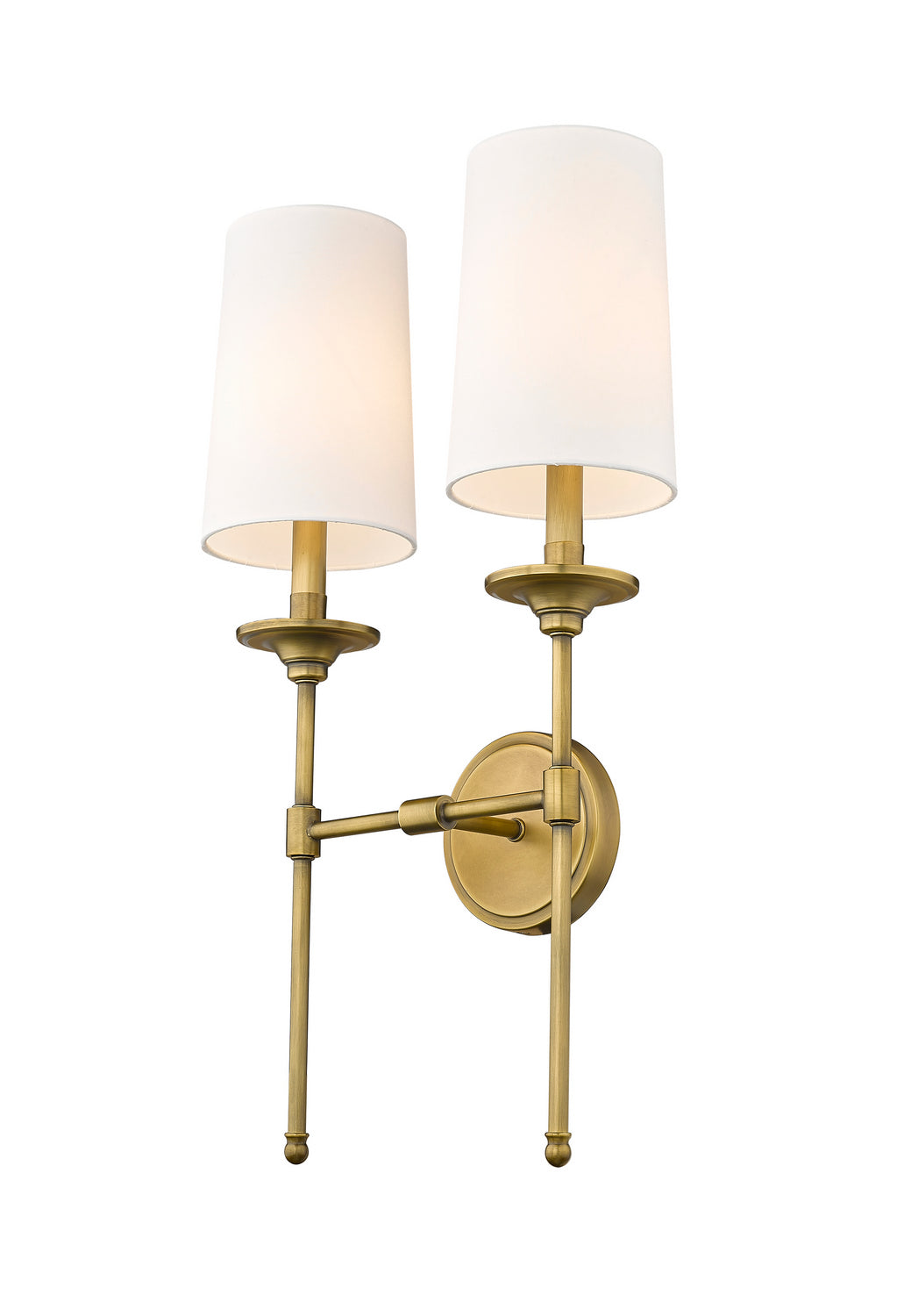 Z-Lite Canada - 3033-2S-RB - Two Light Wall Sconce - Emily - Rubbed Brass