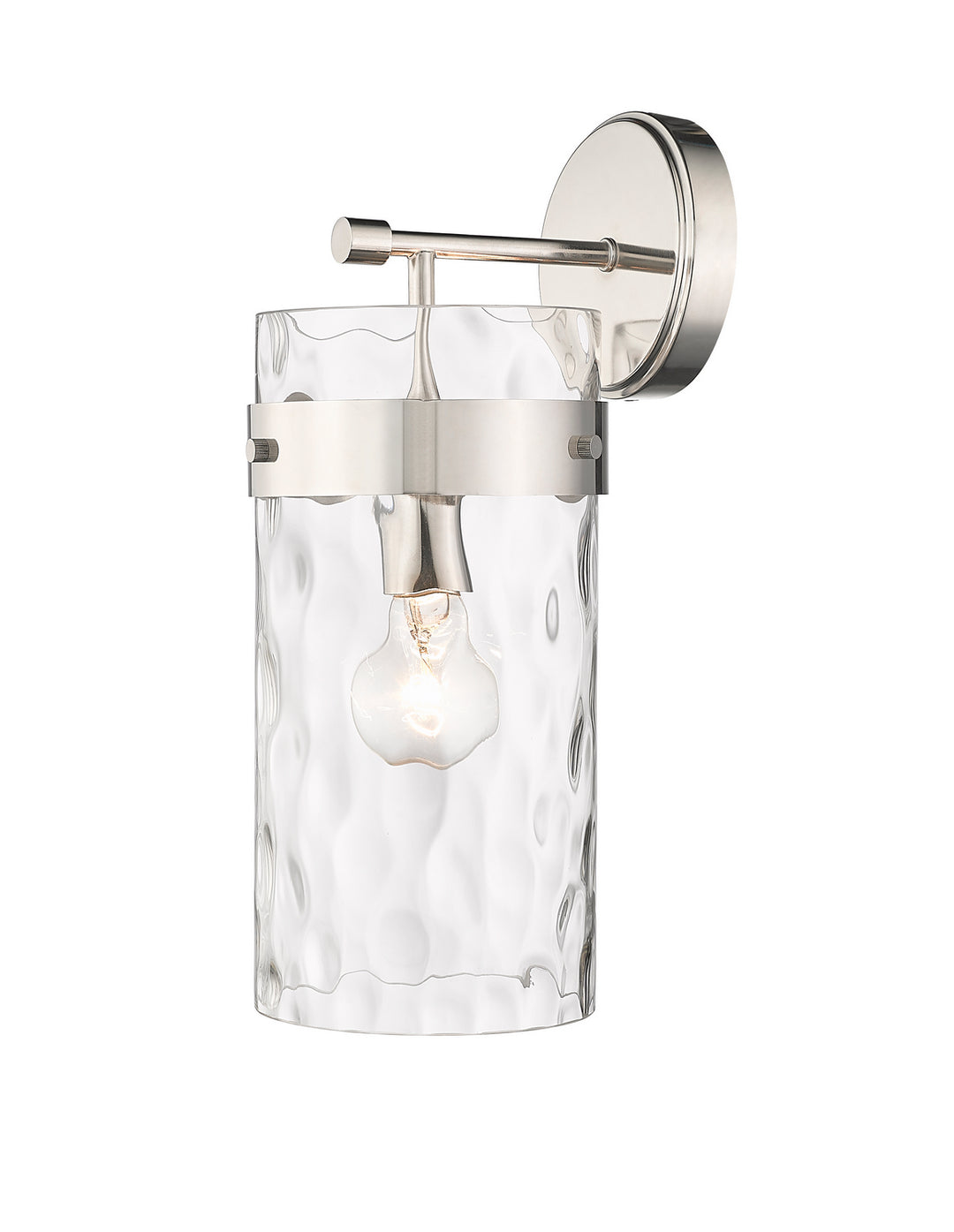 Z-Lite Canada - 3035-1SL-PN - One Light Wall Sconce - Fontaine - Polished Nickel