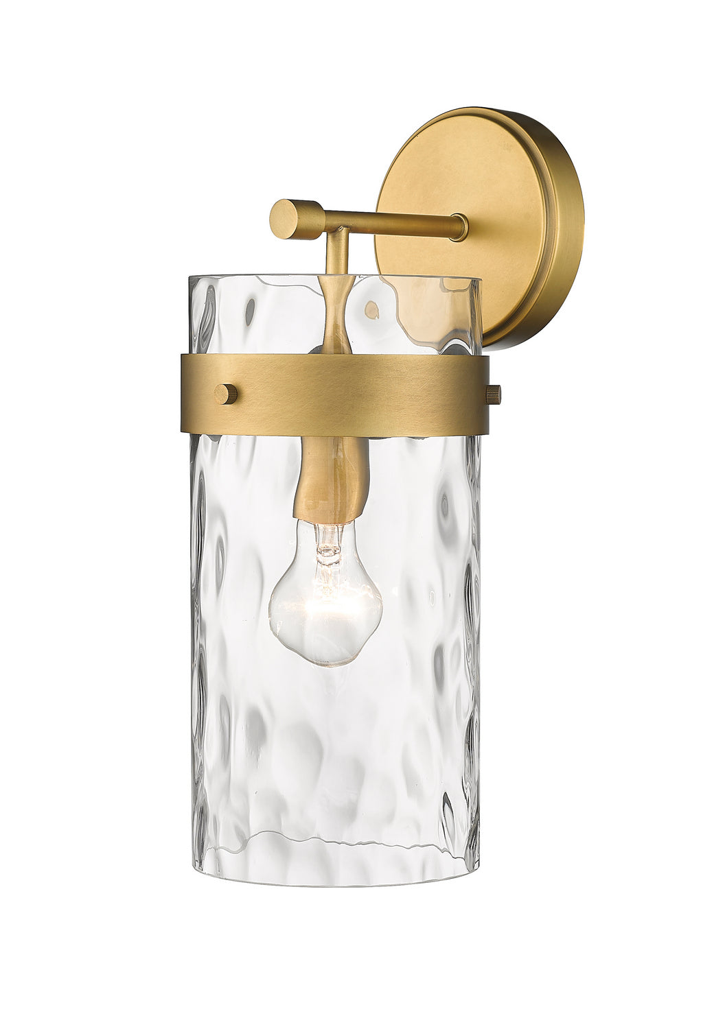 Z-Lite Canada - 3035-1SL-RB - One Light Wall Sconce - Fontaine - Rubbed Brass