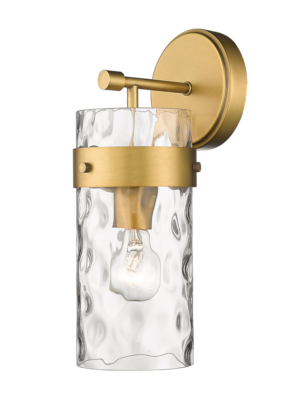 Z-Lite Canada - 3035-1SS-RB - One Light Wall Sconce - Fontaine - Rubbed Brass