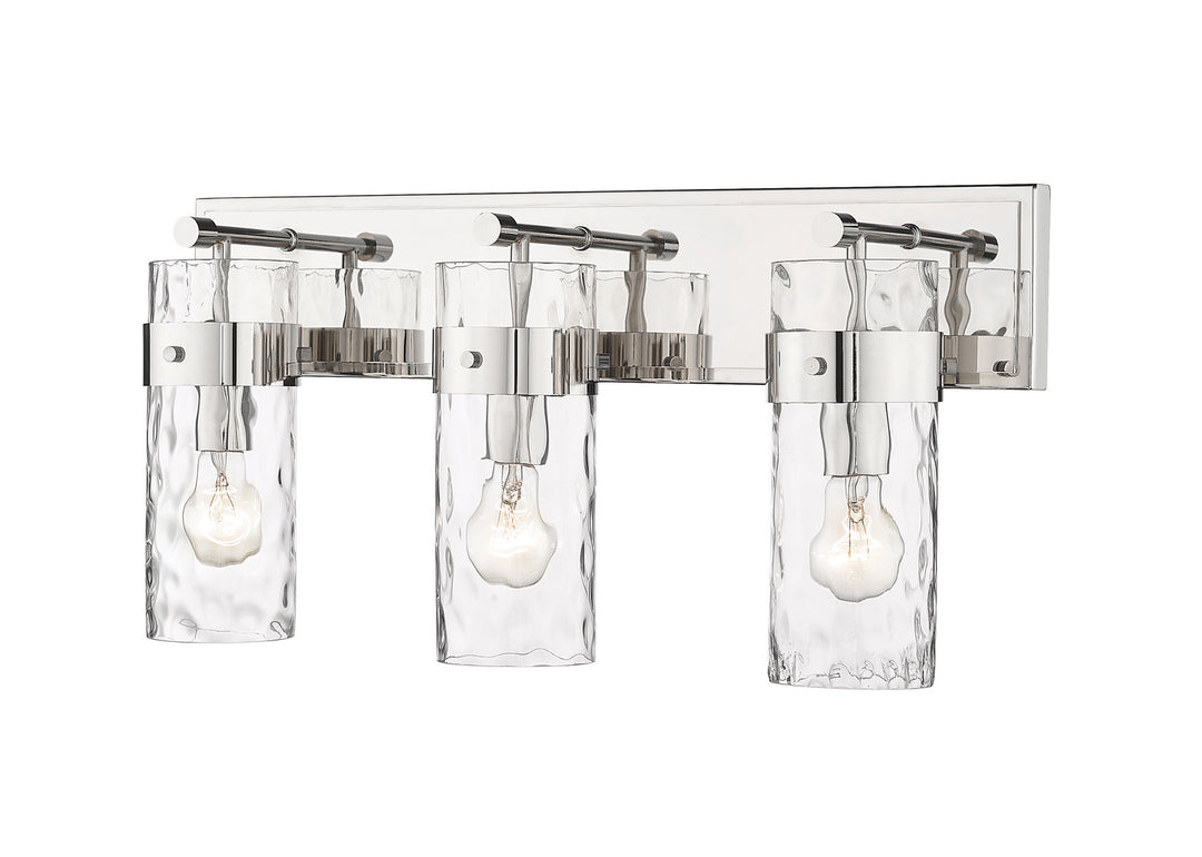 Z-Lite Canada - 3035-3V-PN - Three Light Vanity - Fontaine - Polished Nickel