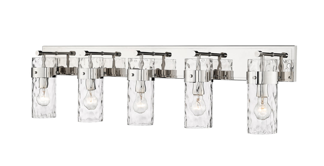 Z-Lite Canada - 3035-5V-PN - Five Light Vanity - Fontaine - Polished Nickel