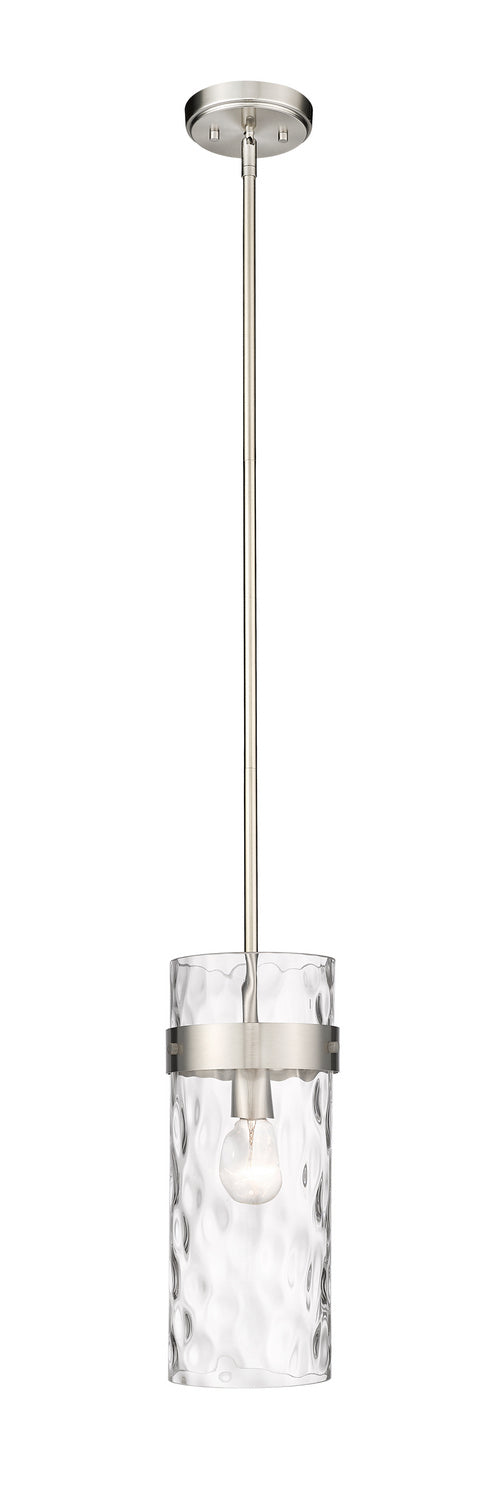 Fontaine One Light Pendant in Brushed Nickel - available from The Lighting Shoppe, trusted by Canadian homeowners