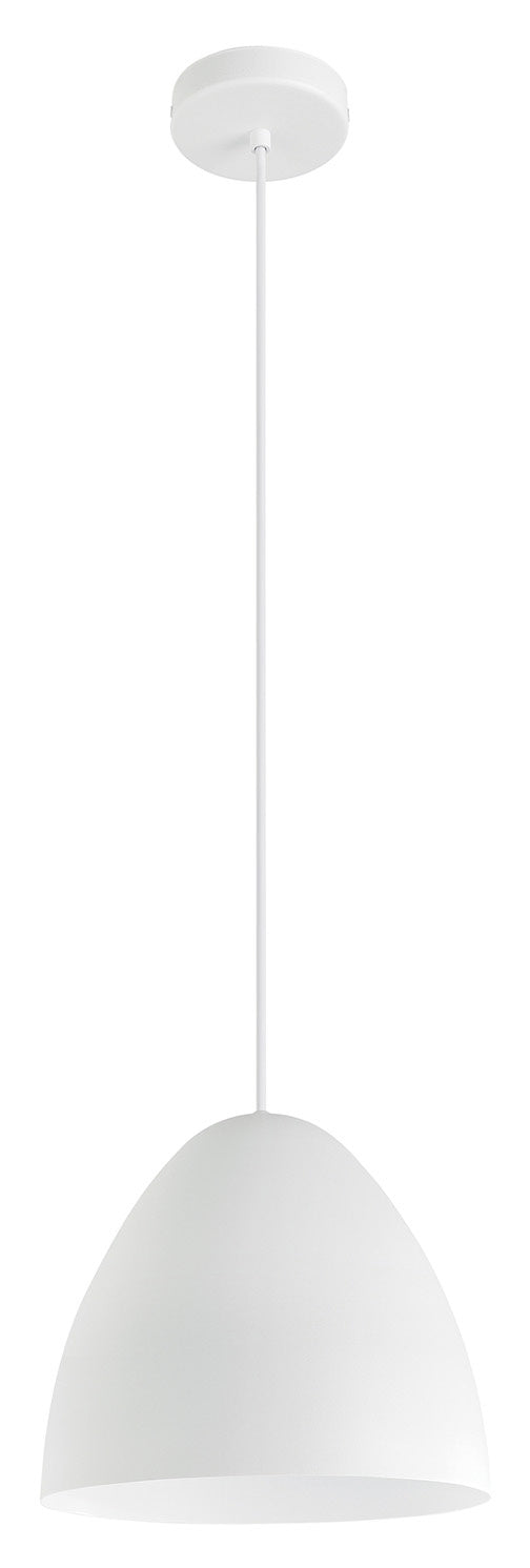 Sarabia One Light Pendant in White - available from The Lighting Shoppe, trusted by Canadian homeowners