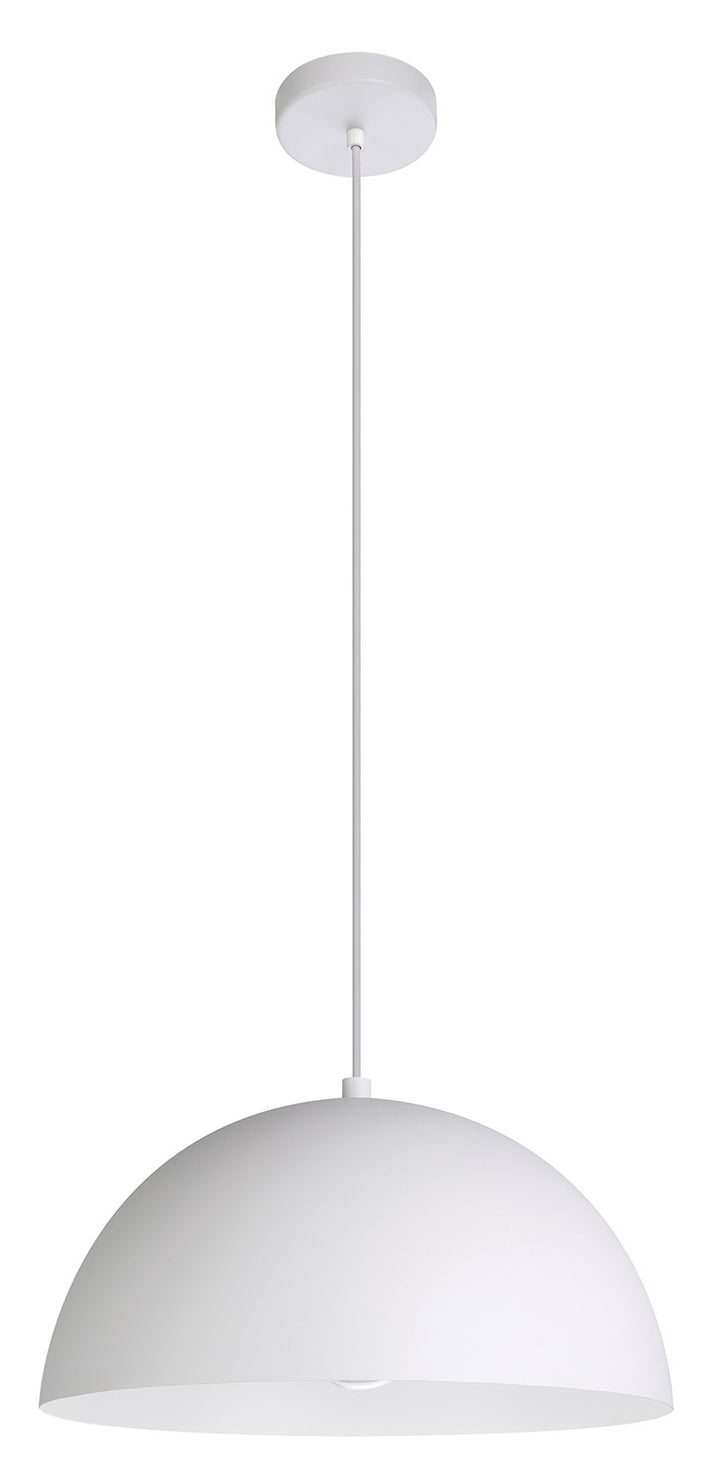 Rafaelino One Light Pendant in White - available from The Lighting Shoppe, trusted by Canadian homeowners