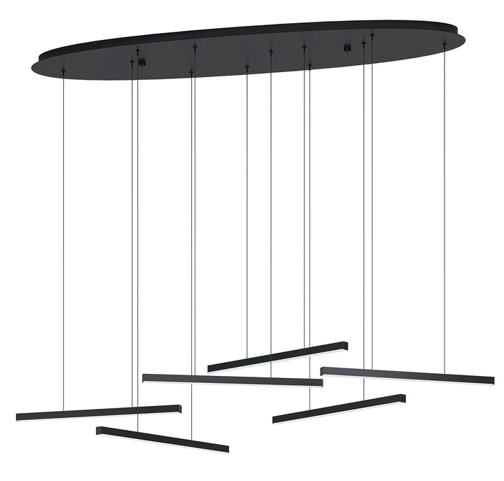 Lindoza LED Pendant in Black - available from The Lighting Shoppe, trusted by Canadian homeowners