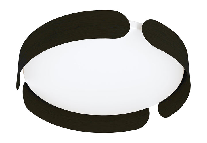 Valcasotto LED Ceiling Mount in Black - available from The Lighting Shoppe, trusted by Canadian homeowners