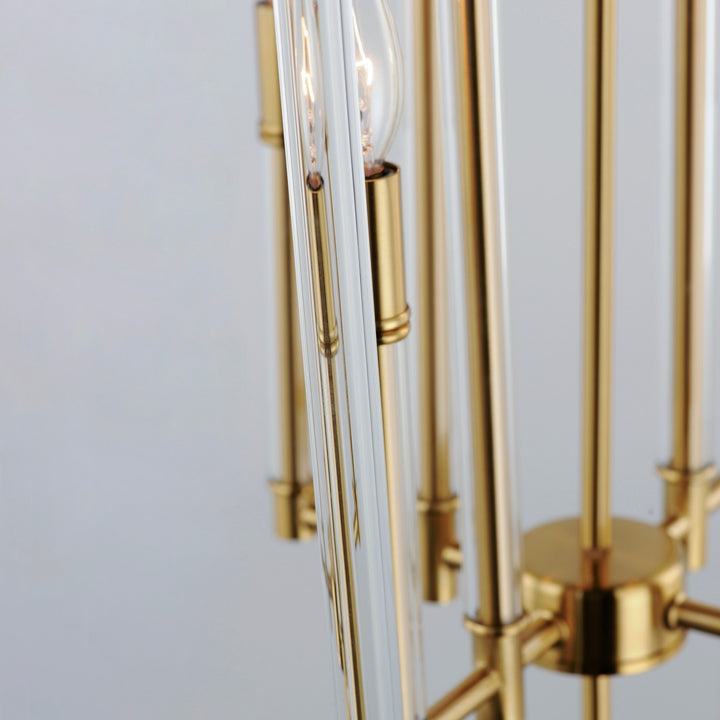 Maxim - 16102CLHR - Eight Light Pendant - Lucent - Heritage